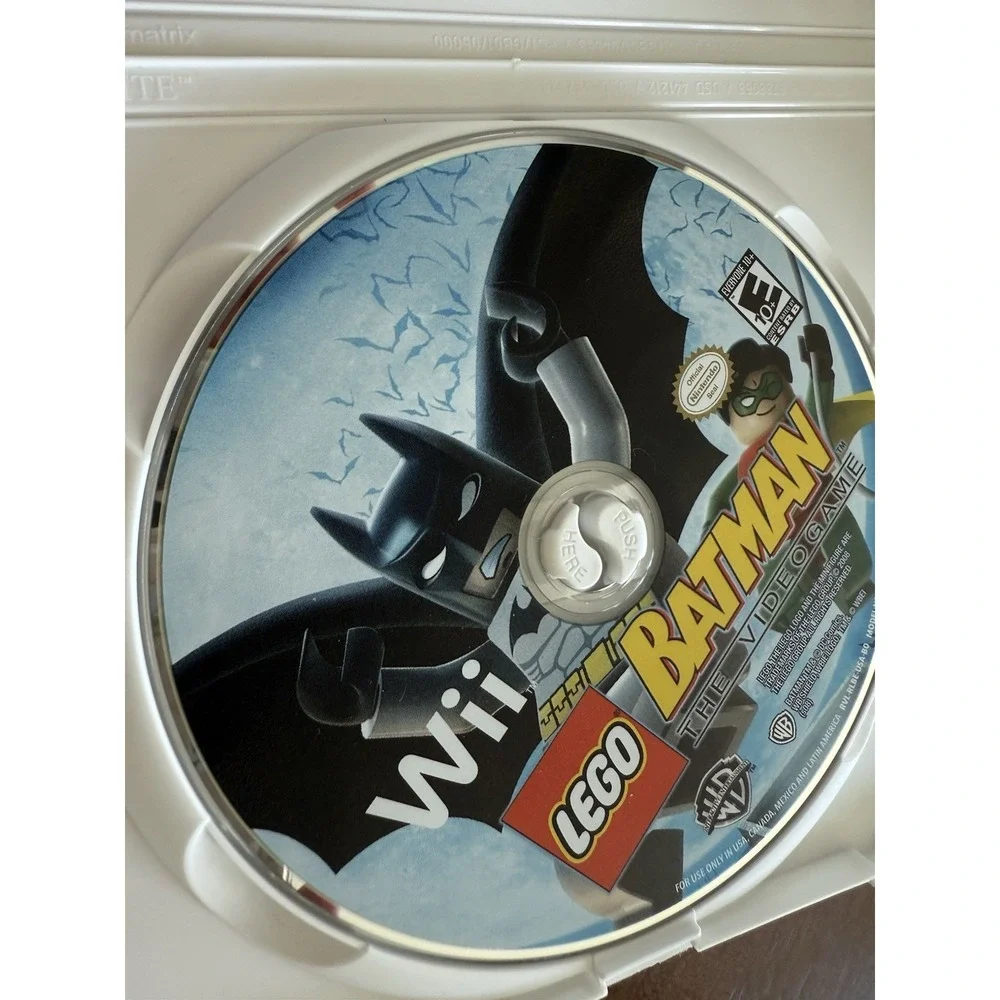 Wii LEGO Batman: The Video Game (Nintendo Wii, 2008) with instructional‎ manual